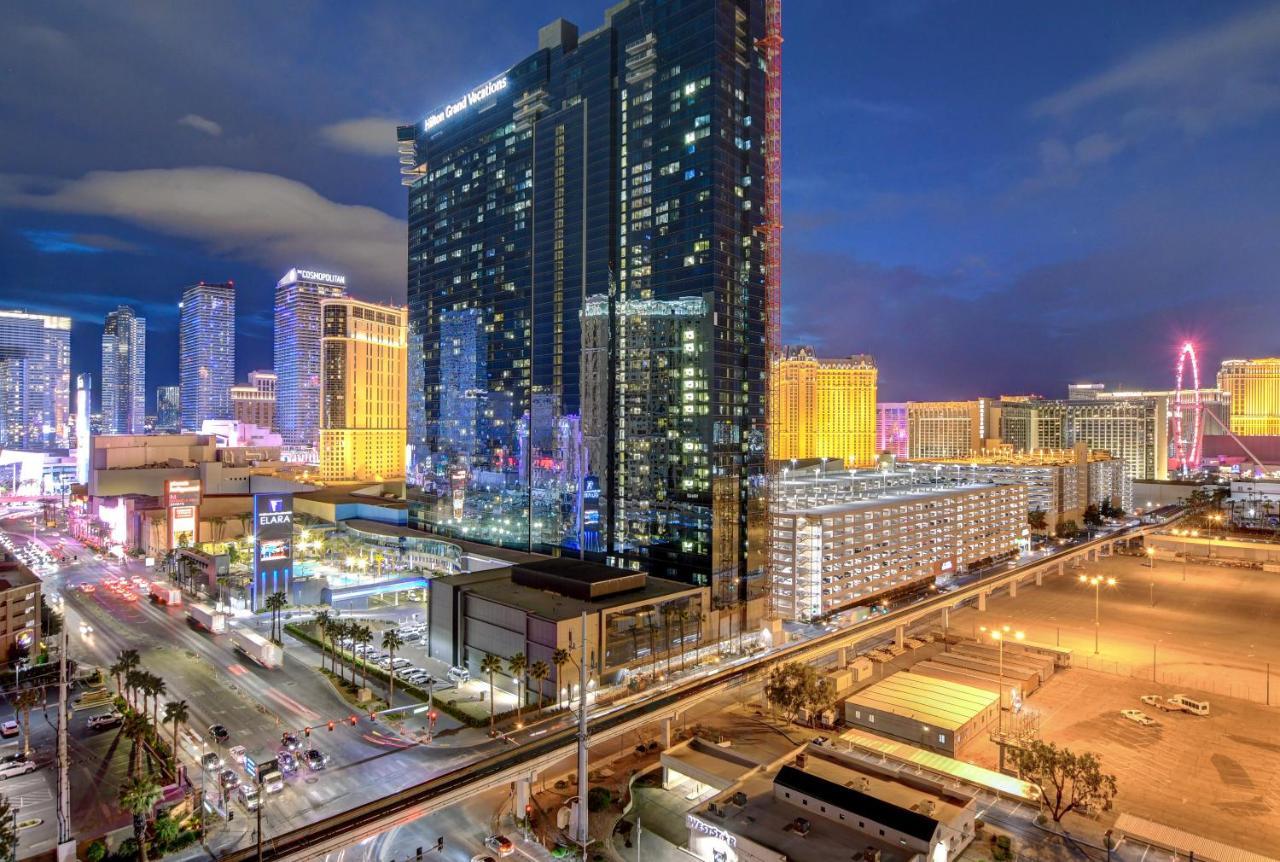 Lucky Gem Penthouse & Luxury Suites At Signature Resort, Balcony Strip View 3505 Las Vegas Exterior photo