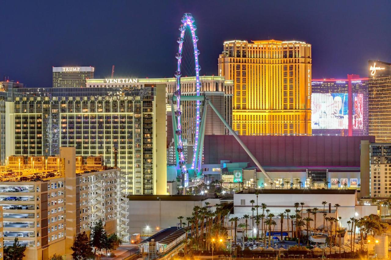 Lucky Gem Penthouse & Luxury Suites At Signature Resort, Balcony Strip View 3505 Las Vegas Exterior photo