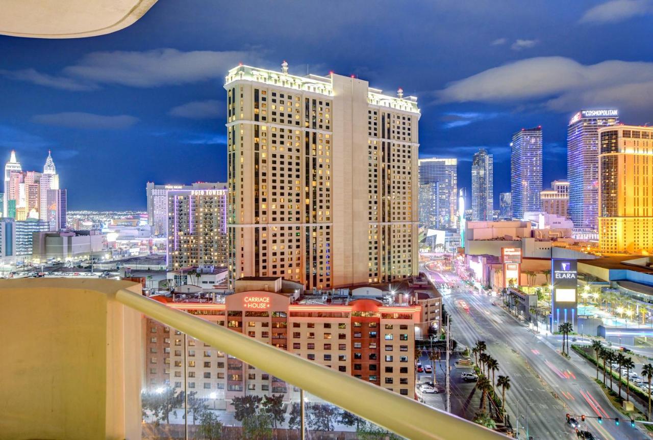 Lucky Gem Penthouse & Luxury Suites At Signature Resort, Balcony Strip View 3505 Las Vegas Exterior photo