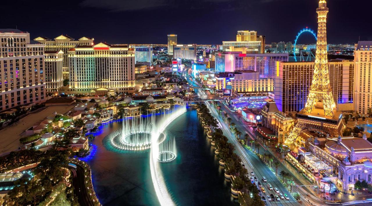 Lucky Gem Penthouse & Luxury Suites At Signature Resort, Balcony Strip View 3505 Las Vegas Exterior photo