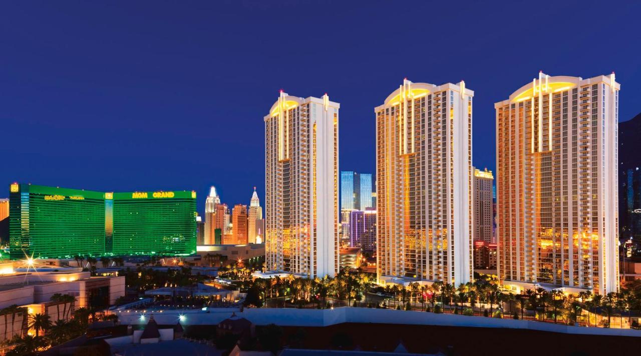 Lucky Gem Penthouse & Luxury Suites At Signature Resort, Balcony Strip View 3505 Las Vegas Exterior photo
